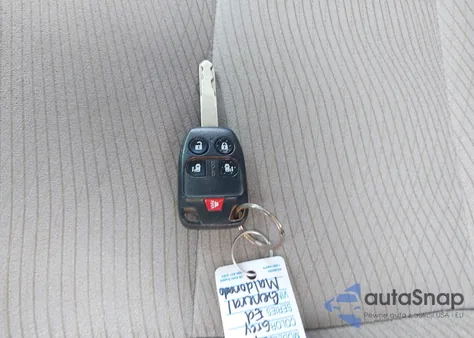 2012 Honda Odyssey Ex z USA, uszkodzony, nr VIN 5FNRL5H4XCB044581